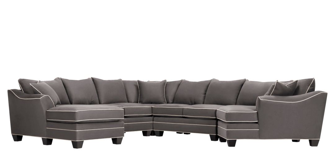 287292747 Foresthill 5-pc. Left Hand Facing Sectional Sofa sku 287292747