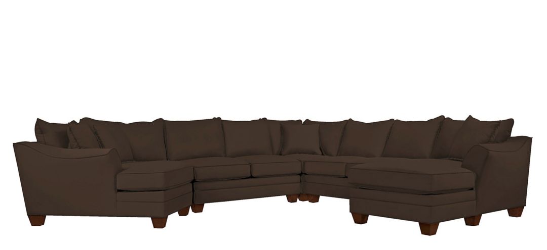 287295950 Foresthill 5-pc. Left Hand Facing Sectional Sofa sku 287295950