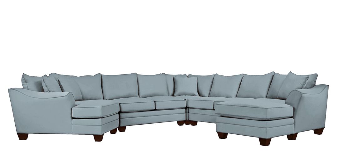 287295990 Foresthill 5-pc. Left Hand Facing Sectional Sofa sku 287295990