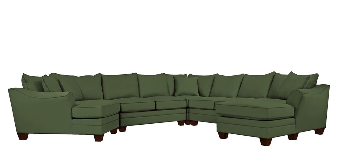 287296050 Foresthill 5-pc. Left Hand Facing Sectional Sofa sku 287296050