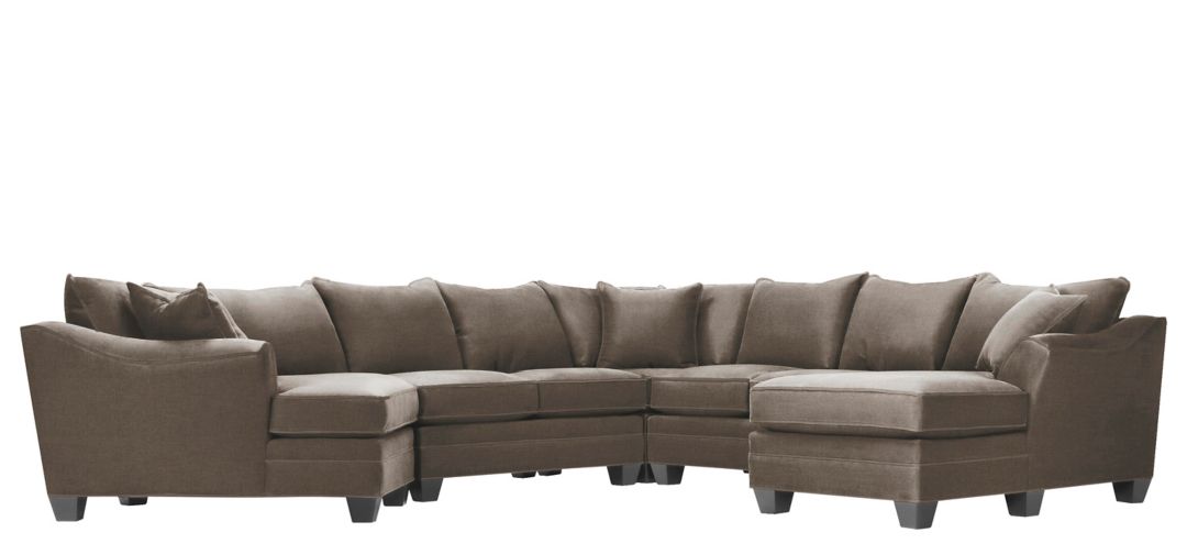 288254370 Foresthill 5-pc. Right Hand Facing Sectional Sofa sku 288254370