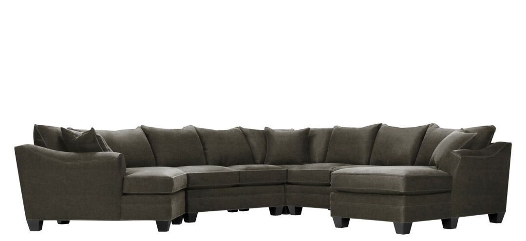 288446530 Foresthill 5-pc. Right Hand Facing Sectional Sofa sku 288446530