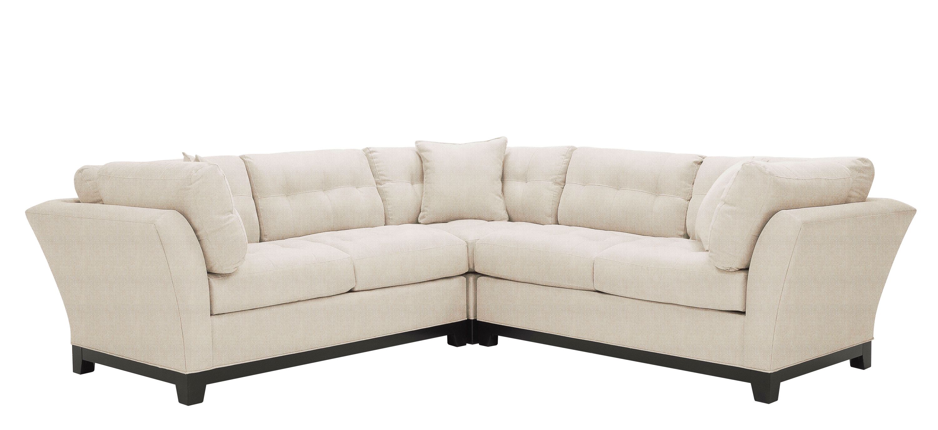 Metropolis 3-pc. Symmetrical Sectional Sofa