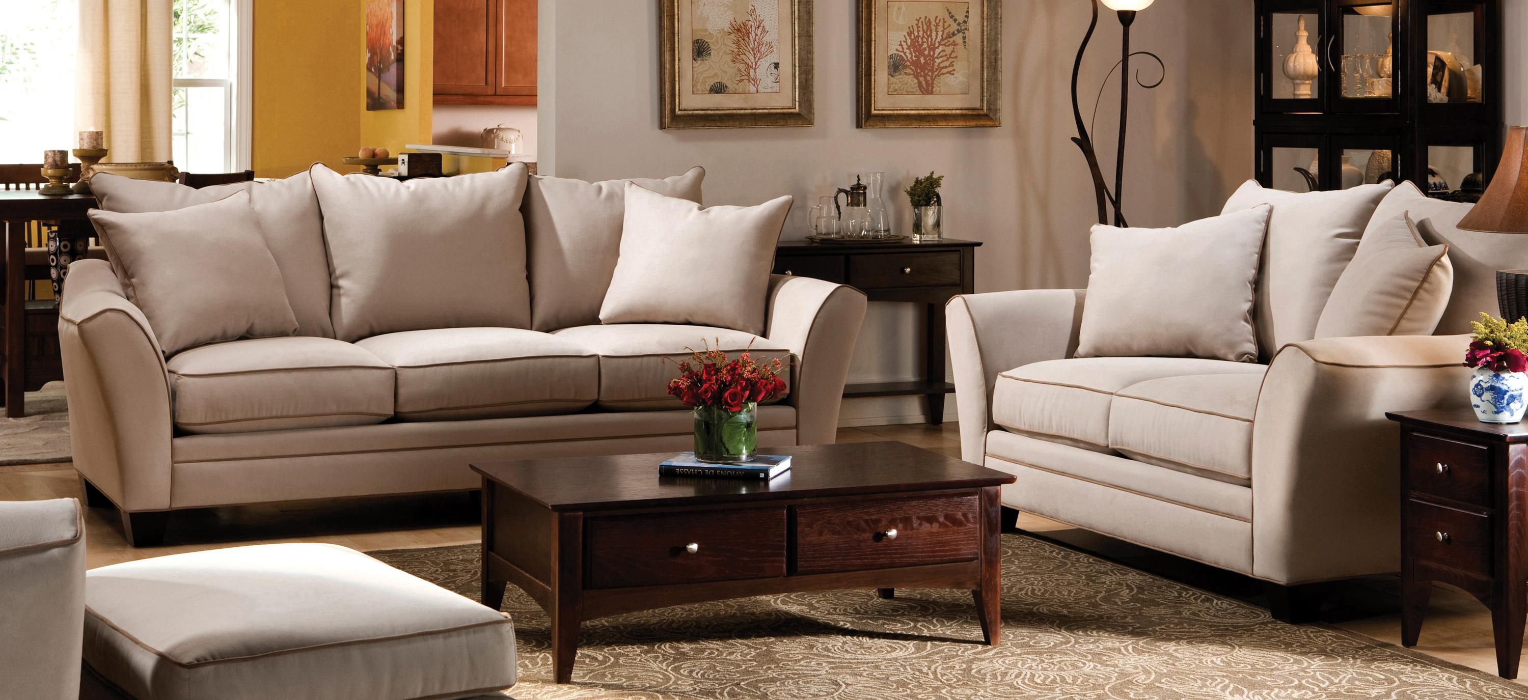 Briarwood 2-pc. Microfiber Sofa and Loveseat Set