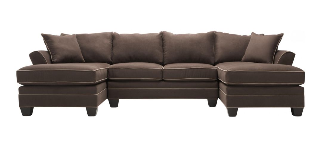 Foresthill 3-pc. Symmetrical Chaise Sectional Sofa w/ Twin Sleeper