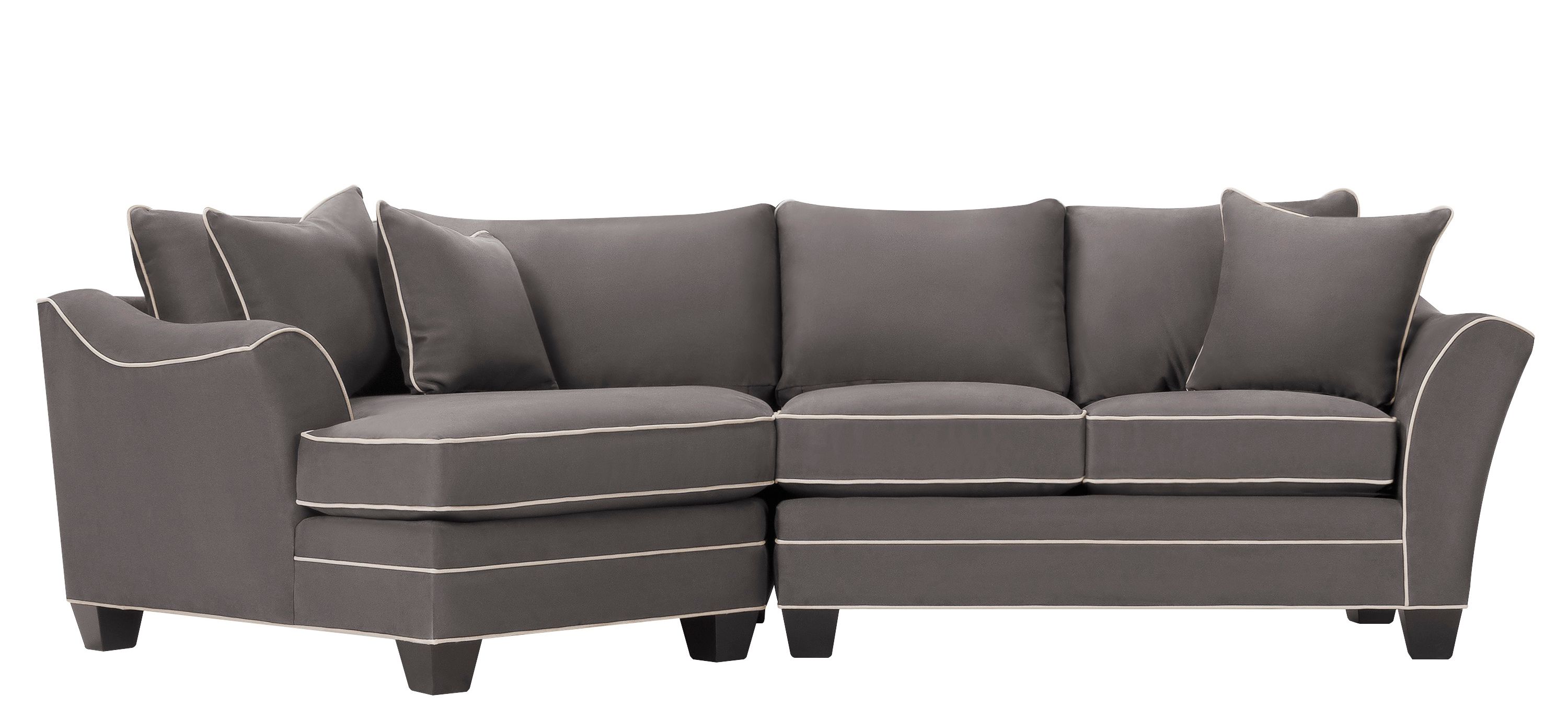 Foresthill 2-pc. Microfiber Sectional Sofa