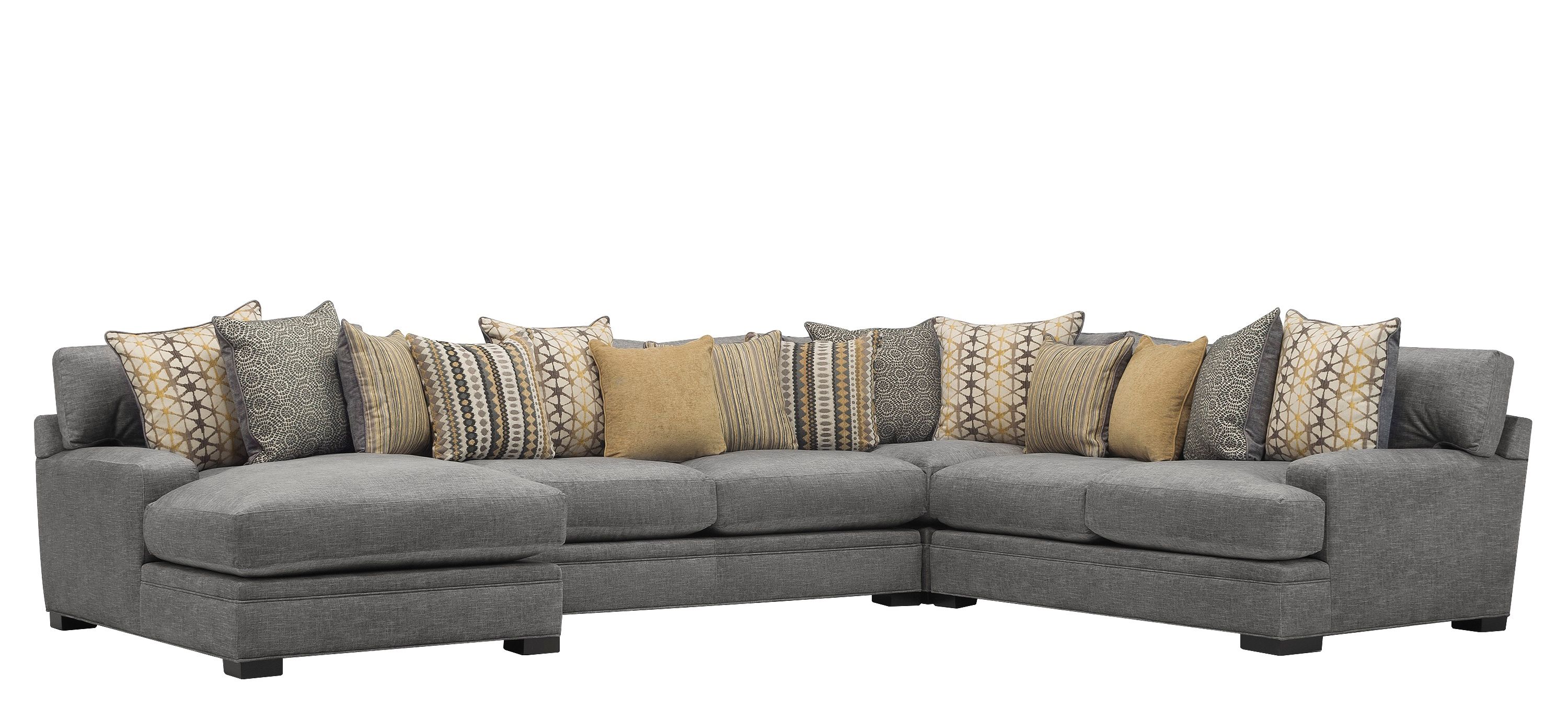 Braelyn 4-pc. Microfiber Sectional Sofa
