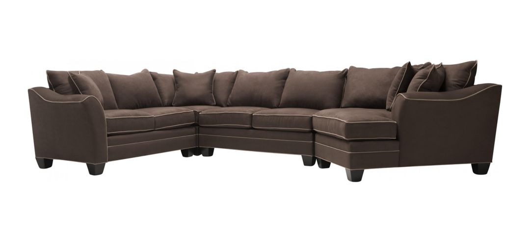 Foresthill 4-pc. Right Hand Cuddler with Loveseat Sectional Sofa w/ Twin Sl