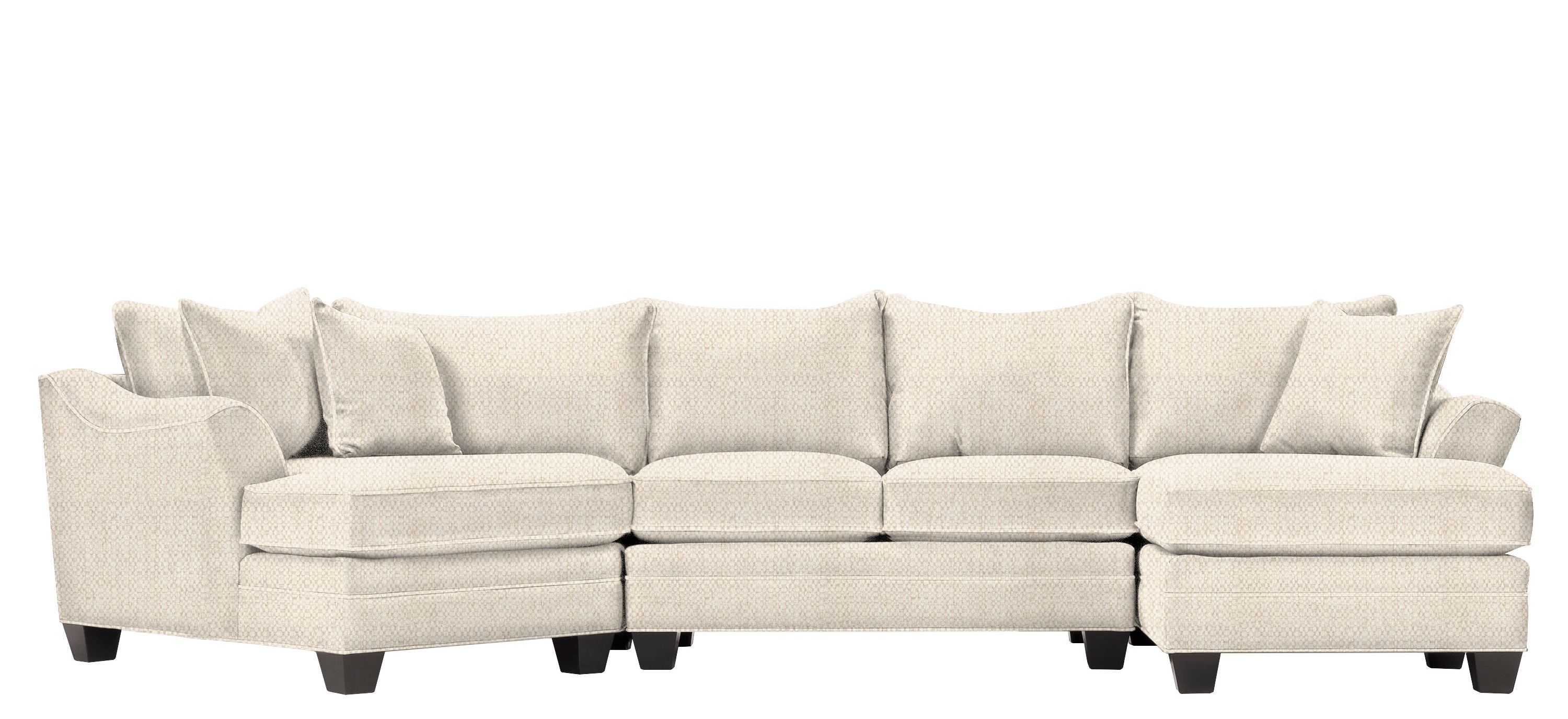 Foresthill 3-pc. Right Hand Facing Microfiber Sectional Sofa