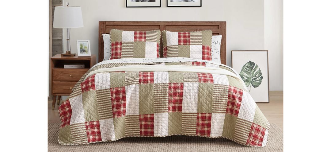 Camano Island Plaid 2-pc. Quilt Set