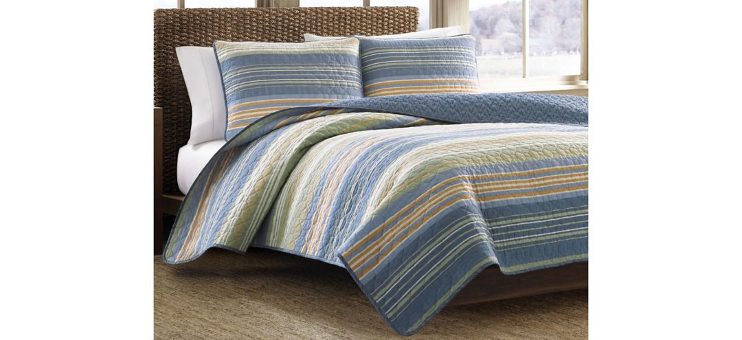 Yakima Valley Stripe 2-pc. Quilt Set