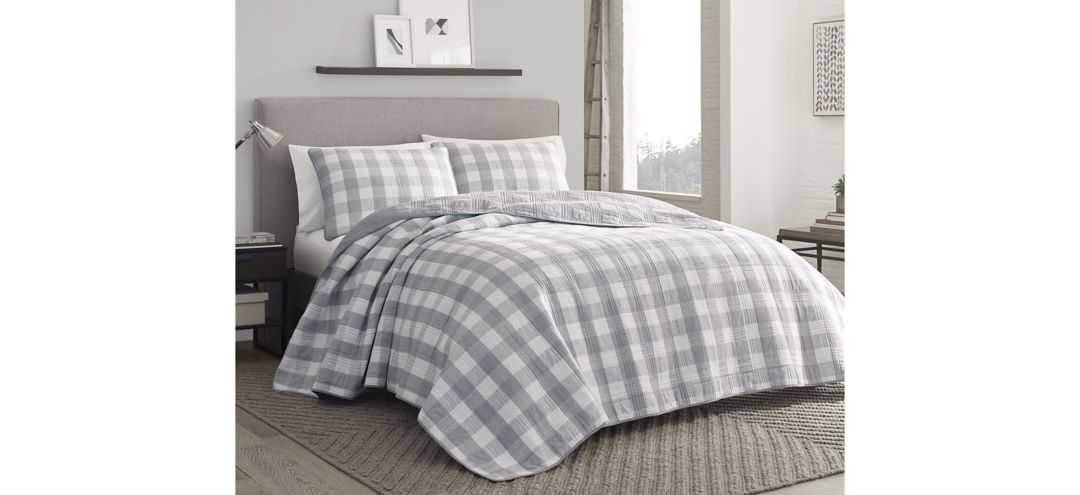 490163980 Lakehouse Plaid 2-pc. Quilt Set sku 490163980