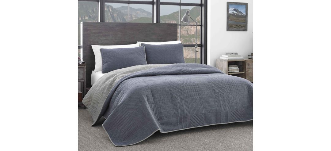 Hidden Lake 3-pc. Quilt Set King