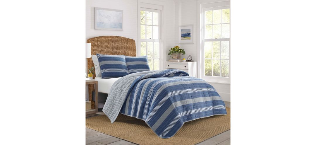 491101090 Nautica Saltmarsh 2-pc. Quilt Set sku 491101090