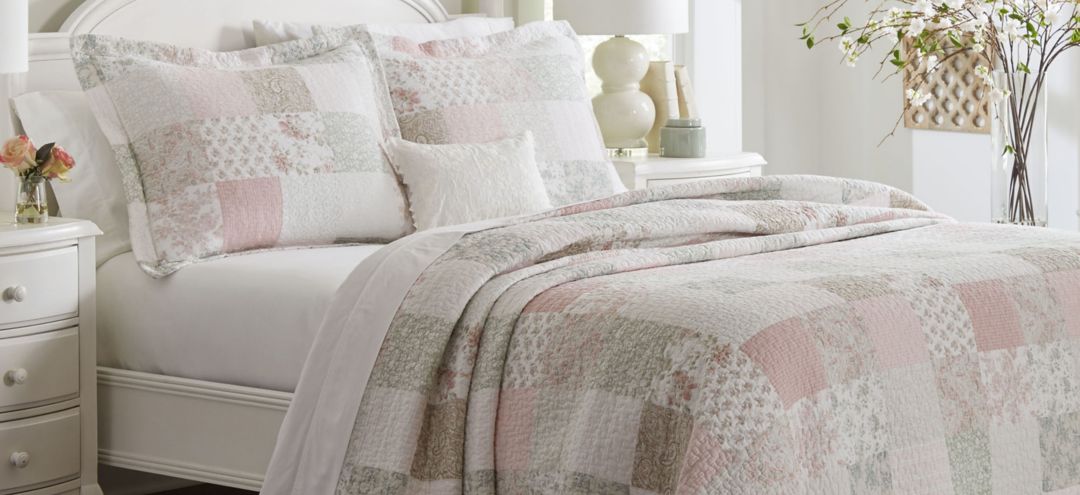 491122560 Celina Patchwork-2 Piece Quilt Set sku 491122560