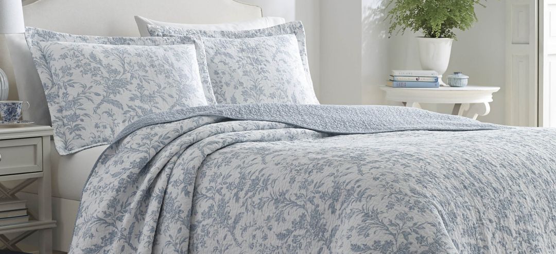 Amberley-3 Piece Quilt Set