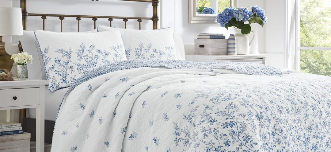 491164213 Flora-2 Piece Quilt Set sku 491164213