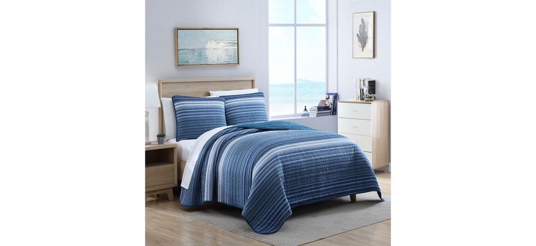 492101010 Nautica Coveside 3-pc. Quilt Set sku 492101010