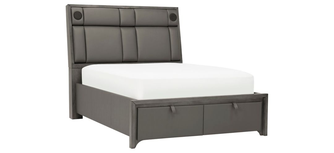 Orion queen store platform storage bed