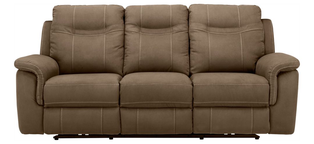 Stanfield Microfiber Power-Reclining Sofa w/ Power Headrest