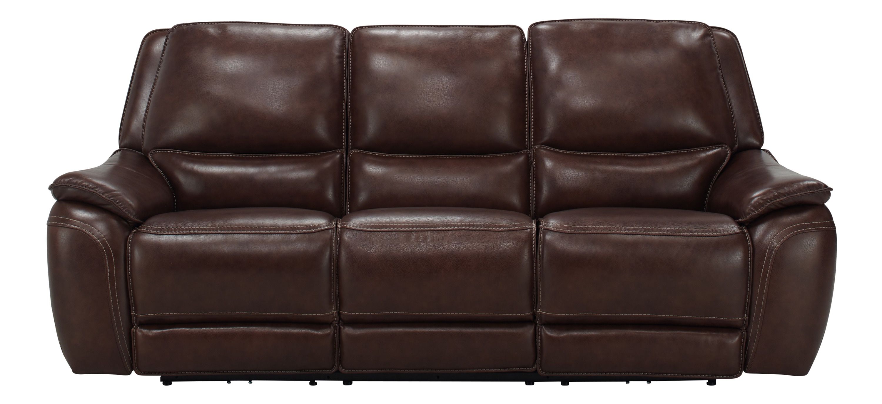 Corsello Leather Power Sofa w/ Power Headrest