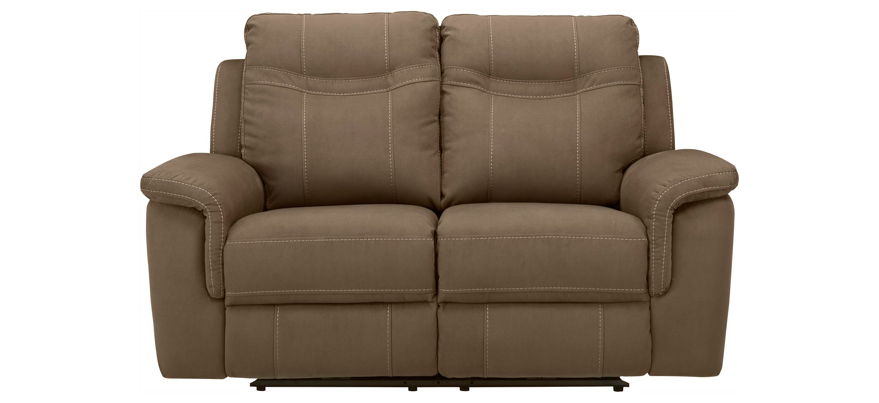 Stanfield Microfiber Power-Reclining Loveseat w/ Power Headrest