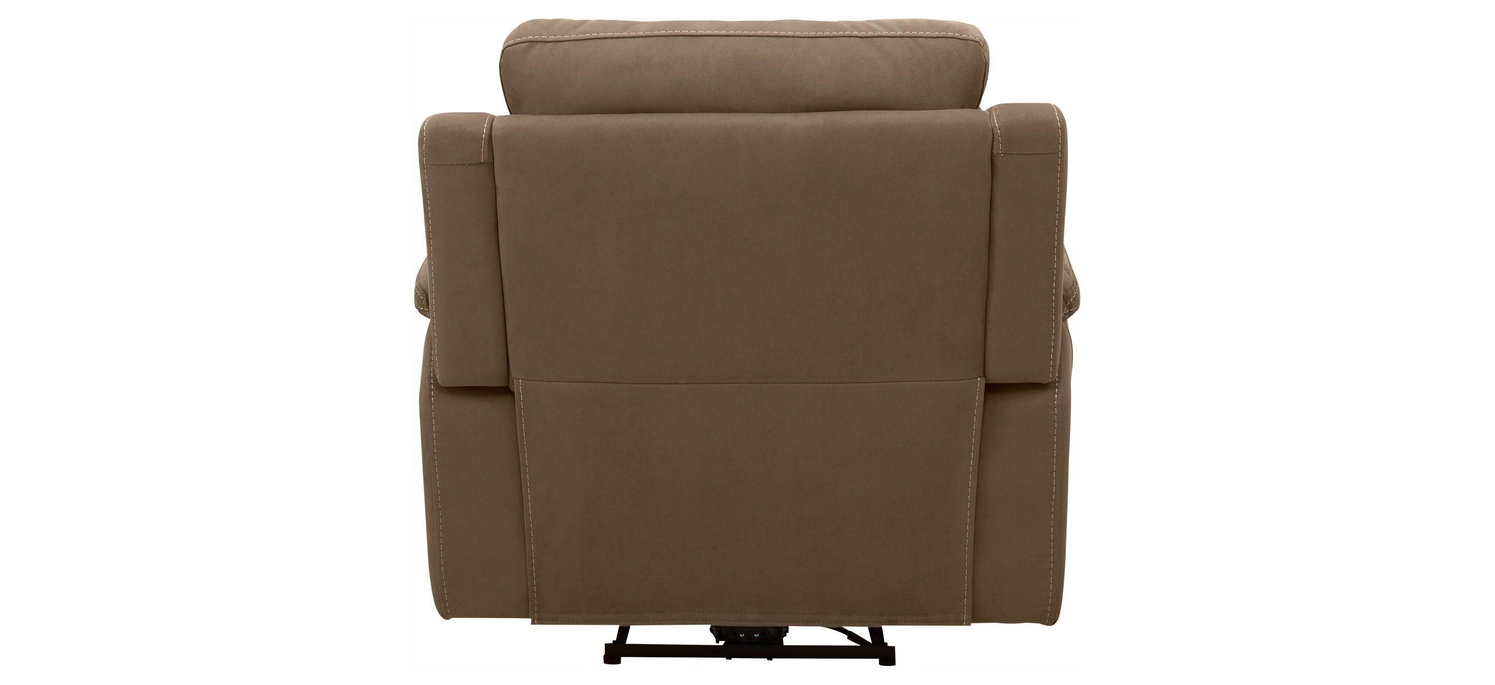 Stanfield Microfiber Power Recliner w/Power Headrest | Raymour 