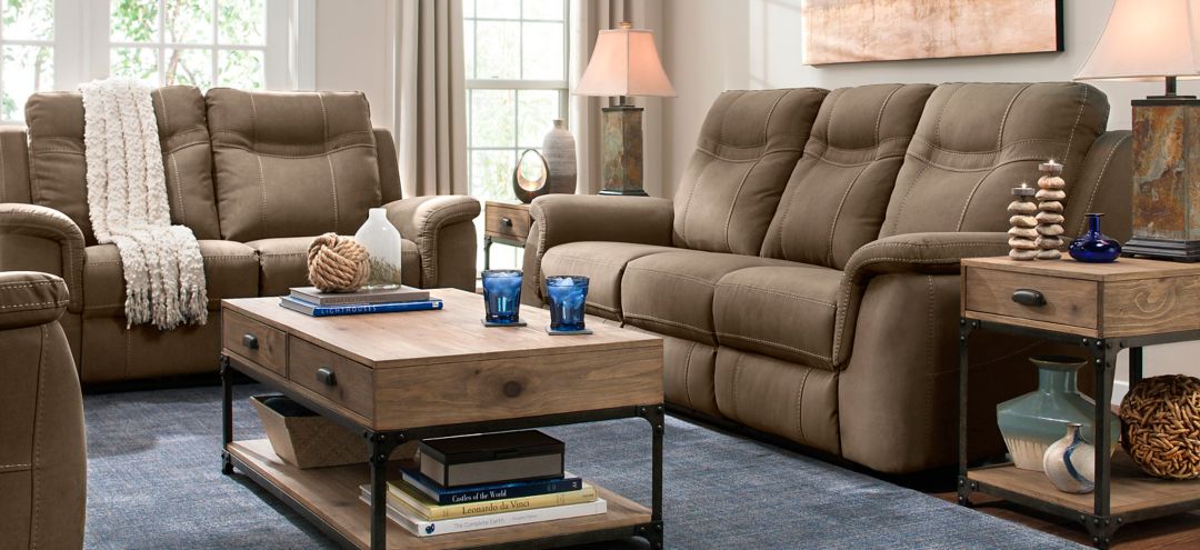 5169STANFIELD Stanfield 2-pc. Microfiber Power Sofa and Loveseat sku 5169STANFIELD