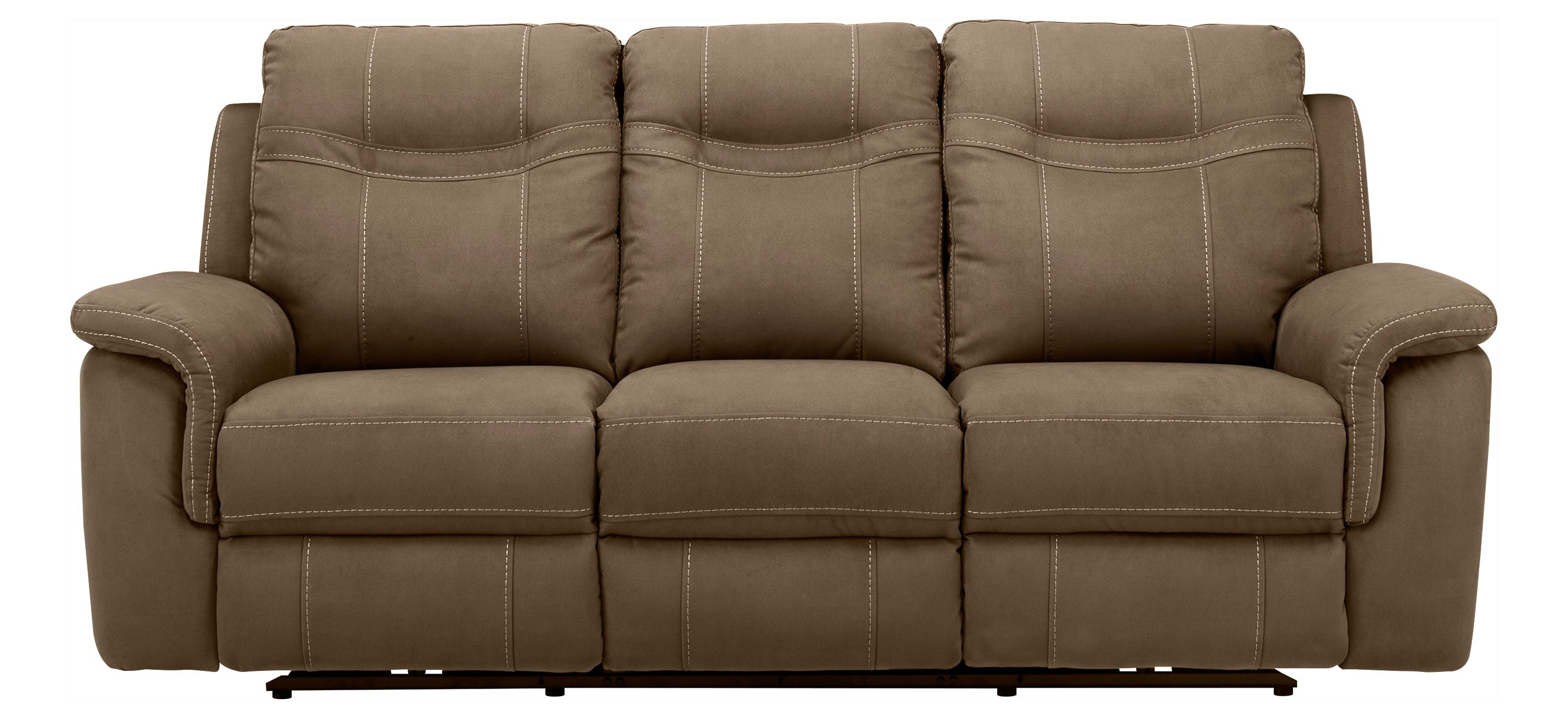 Stanfield Microfiber Power-Reclining Loveseat w/Power Headrest  