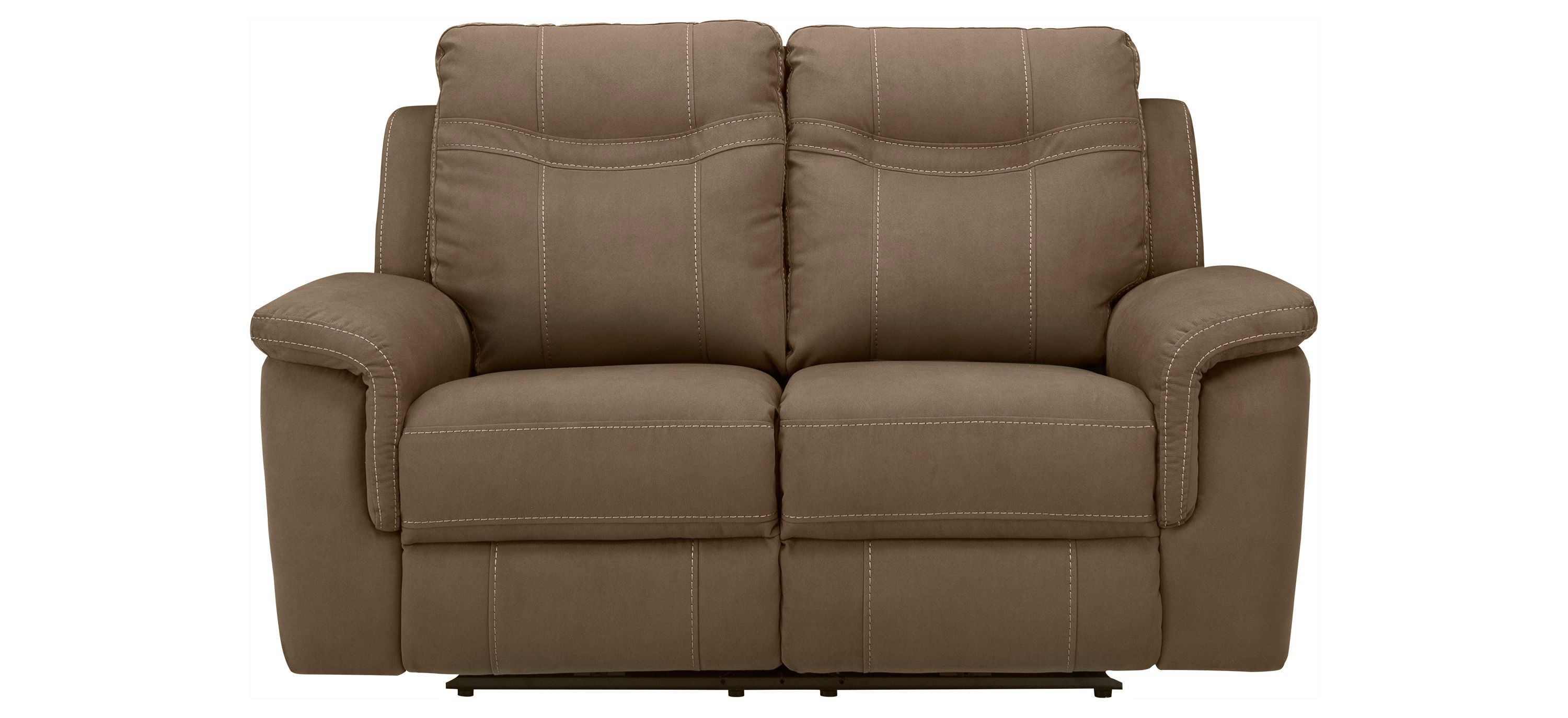Stanfield Microfiber Power-Reclining Loveseat w/Power Headrest  