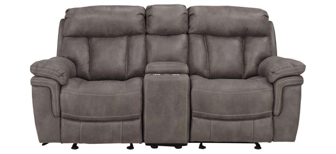 Ryder Gliding Reclining Console Loveseat