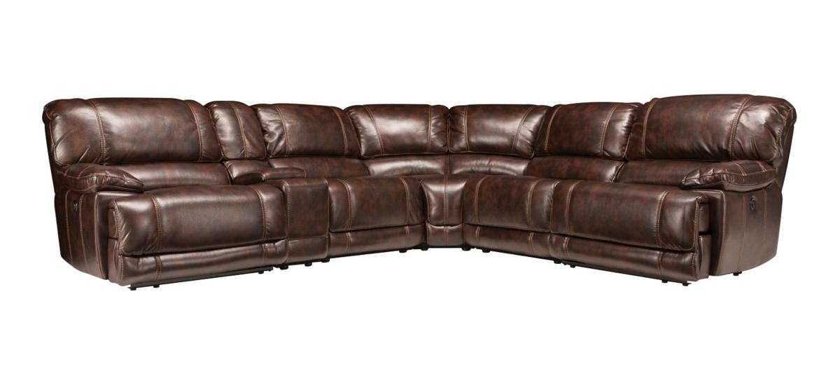 Dowling 6-pc. Sectional Sofa w/ 2 Power Recliners