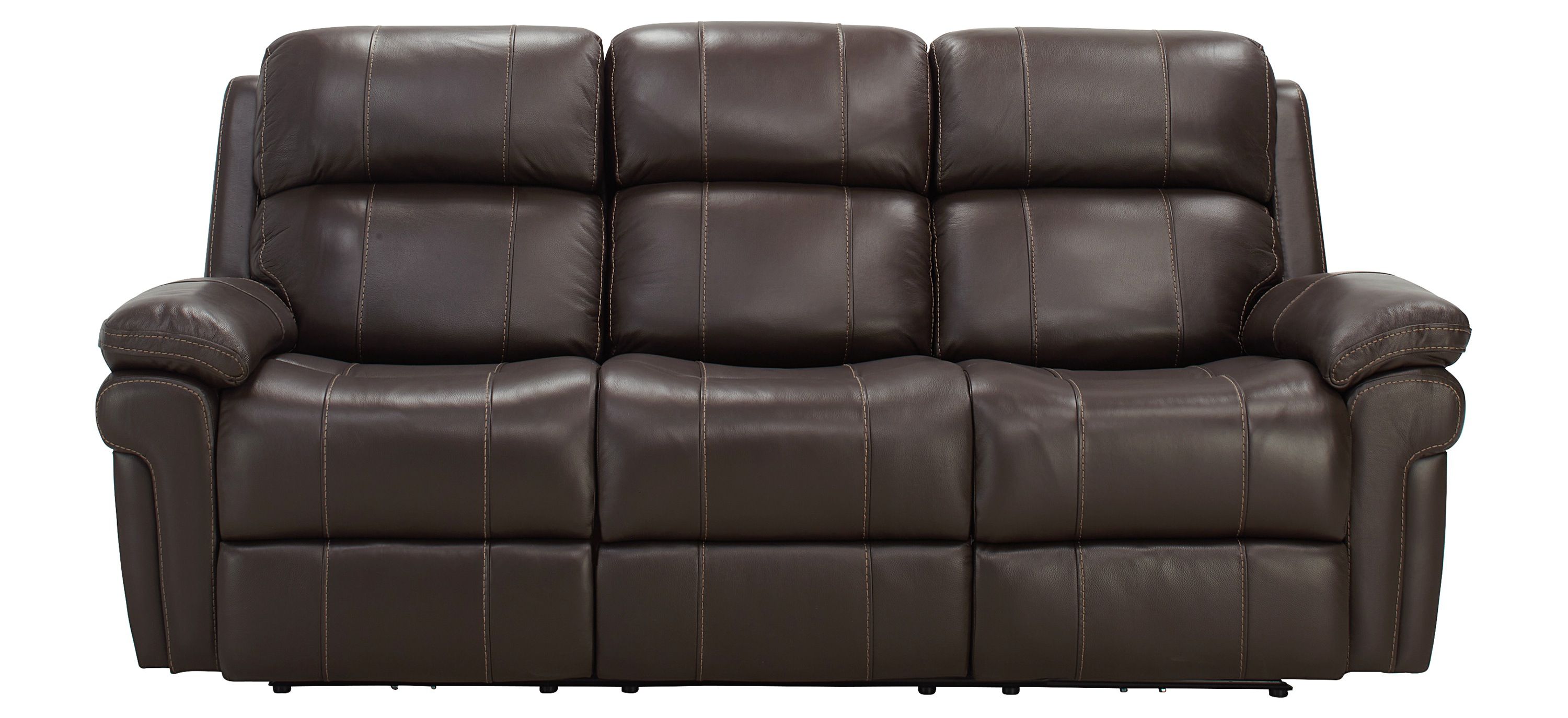 Remsen Leather Power Sofa w/ Power Headrest