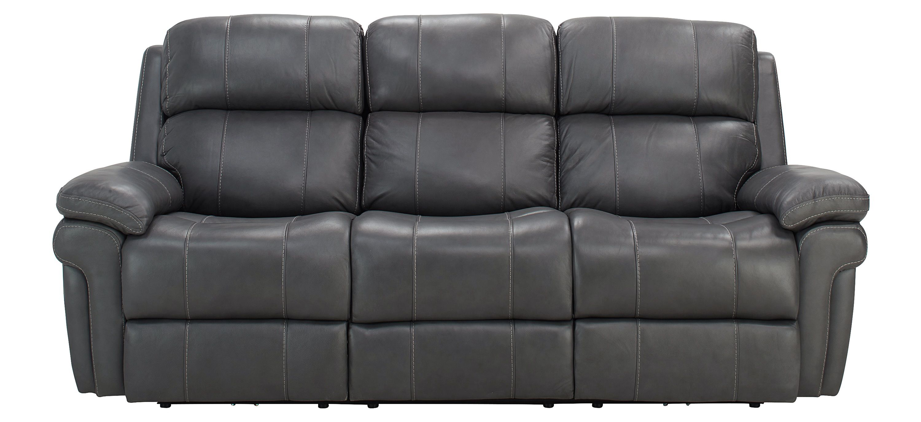 Remsen Leather Power Sofa w/ Power Headrest