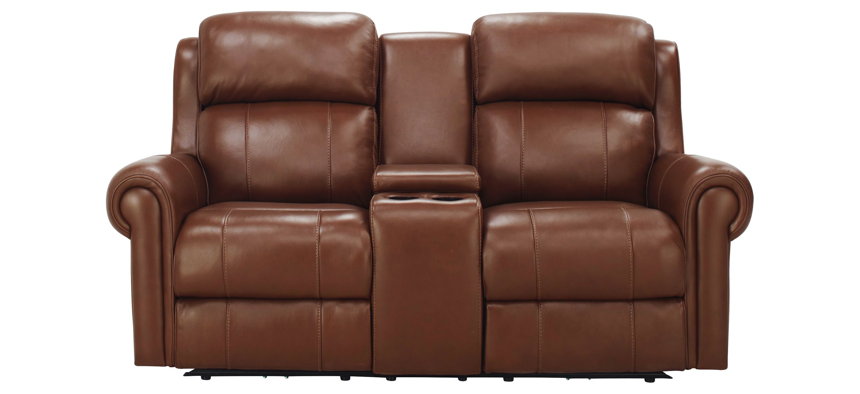 Truman Wallaway Power Loveseat w/ Power Headrest & Lumbar