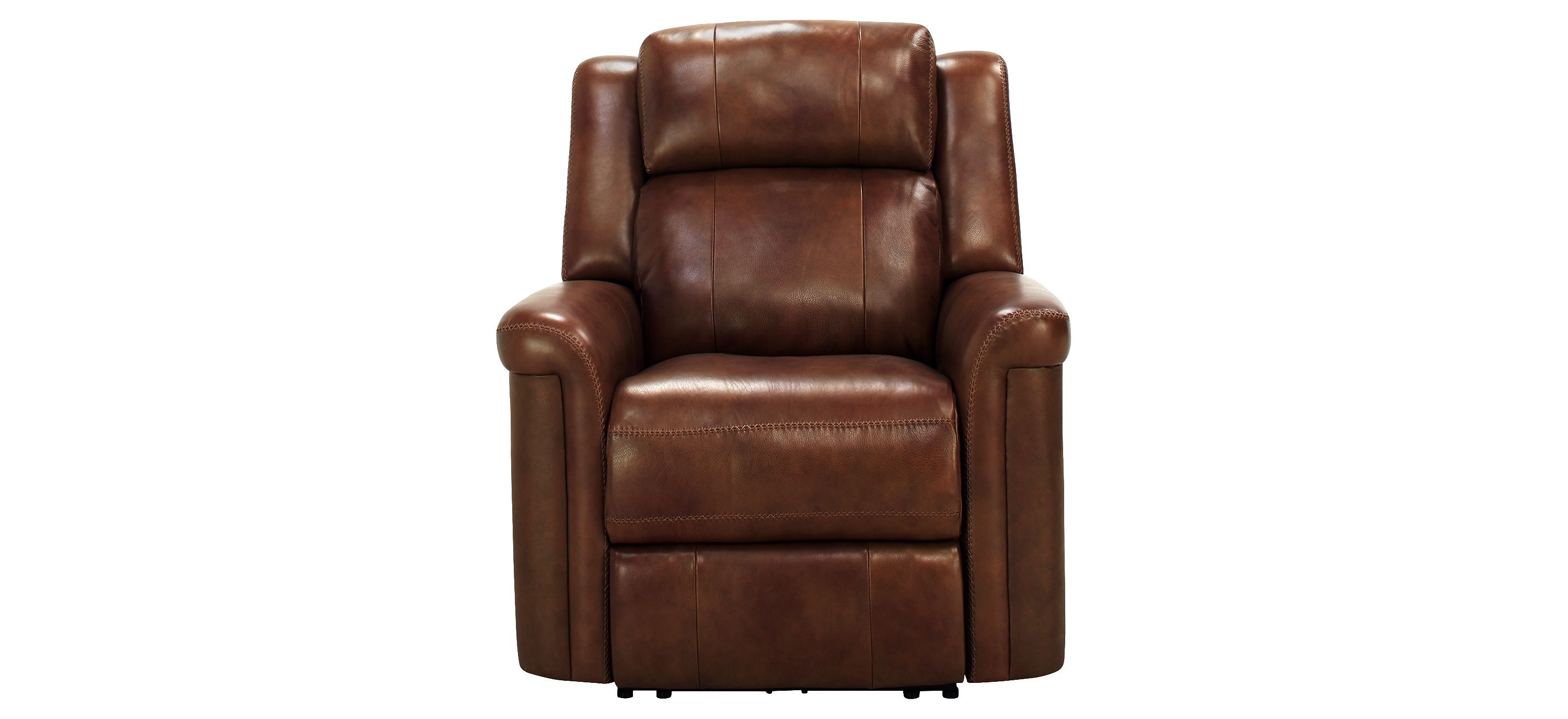 Richfield Leather Power Recliner with Power Headrest and Lumbar