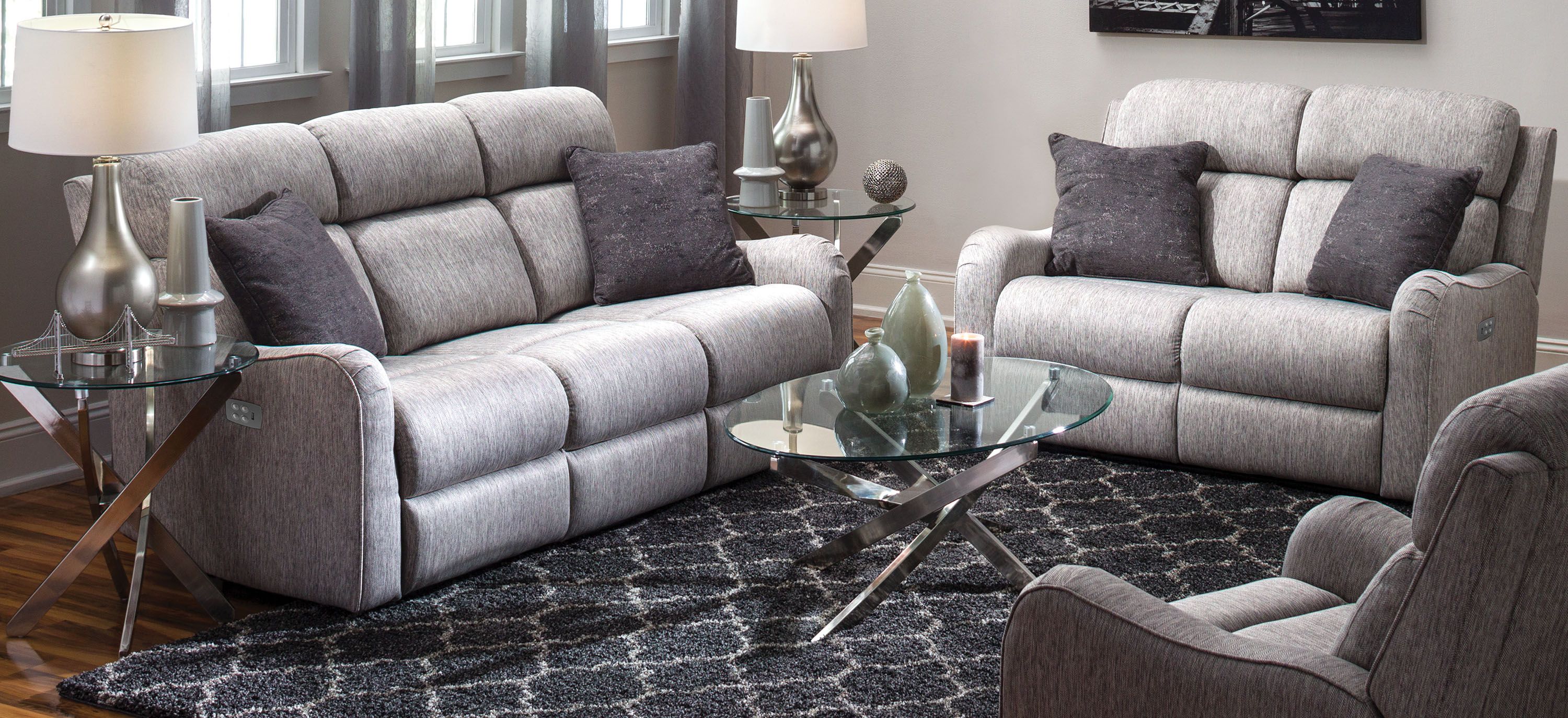 Waverly 2-pc. Power Sofa and Loveseat Set