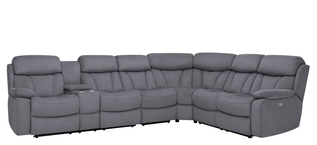 Connell 4-pc. Power-Reclining Sectional Sofa w/ Heat and Massage