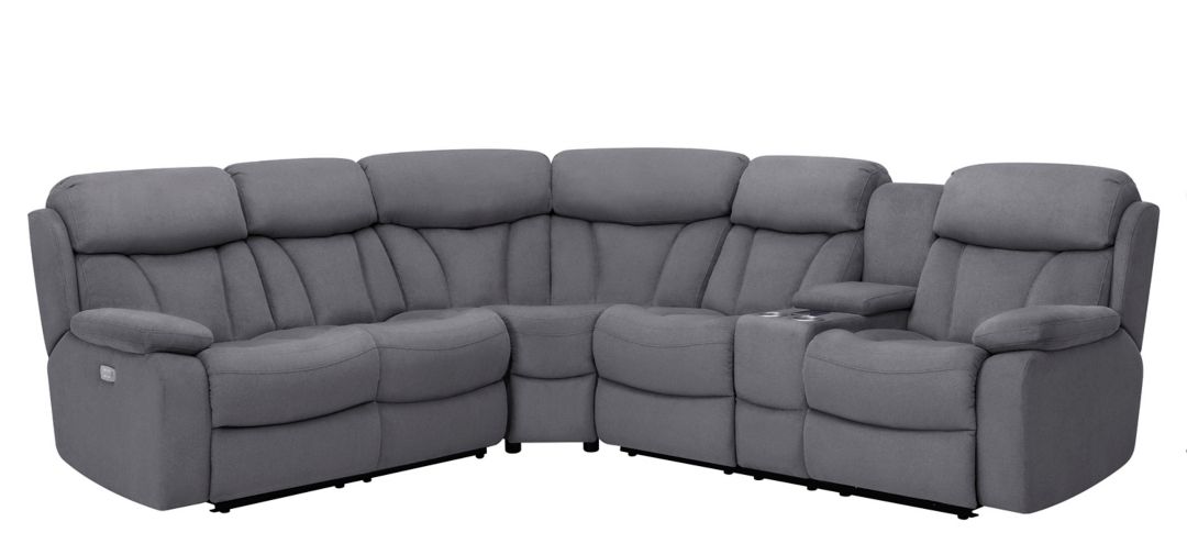 299249500 Connell 3-pc. Power-Reclining Sectional Sofa w/ He sku 299249500