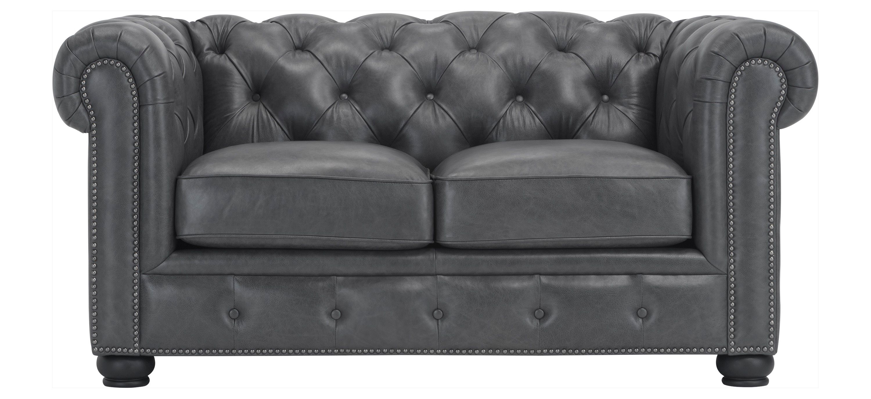 Hutchinson Leather Loveseat