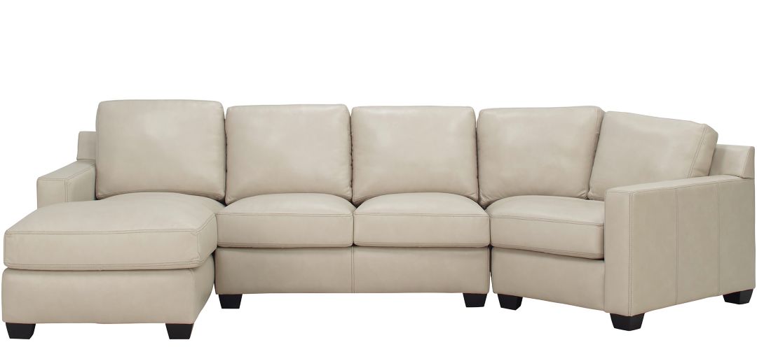 Anaheim Leather 3-pc. Sectional