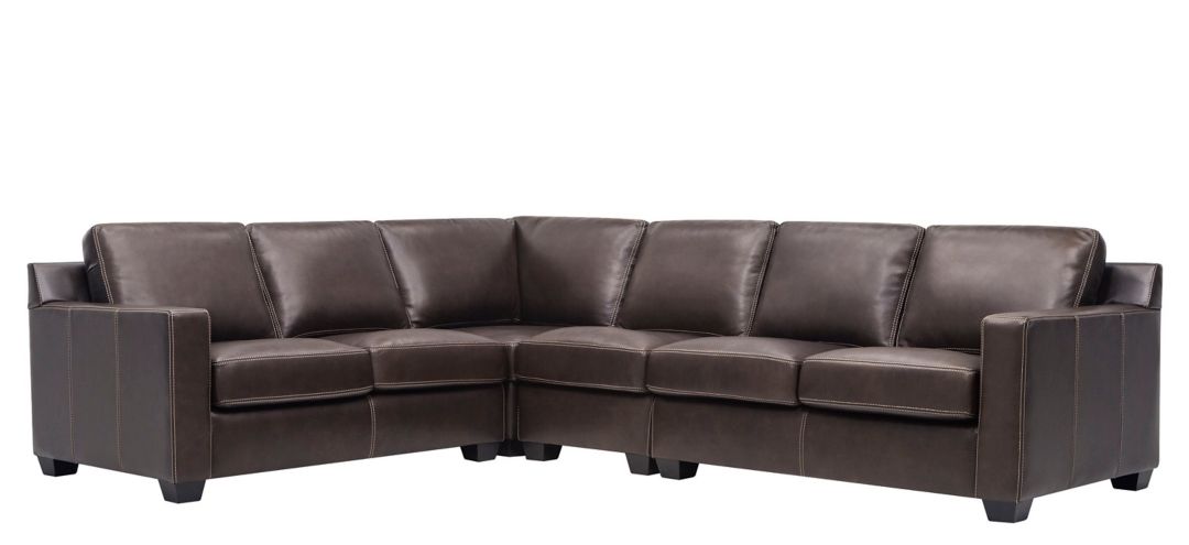 288091590 Anaheim Leather 4-pc. Sectional sku 288091590