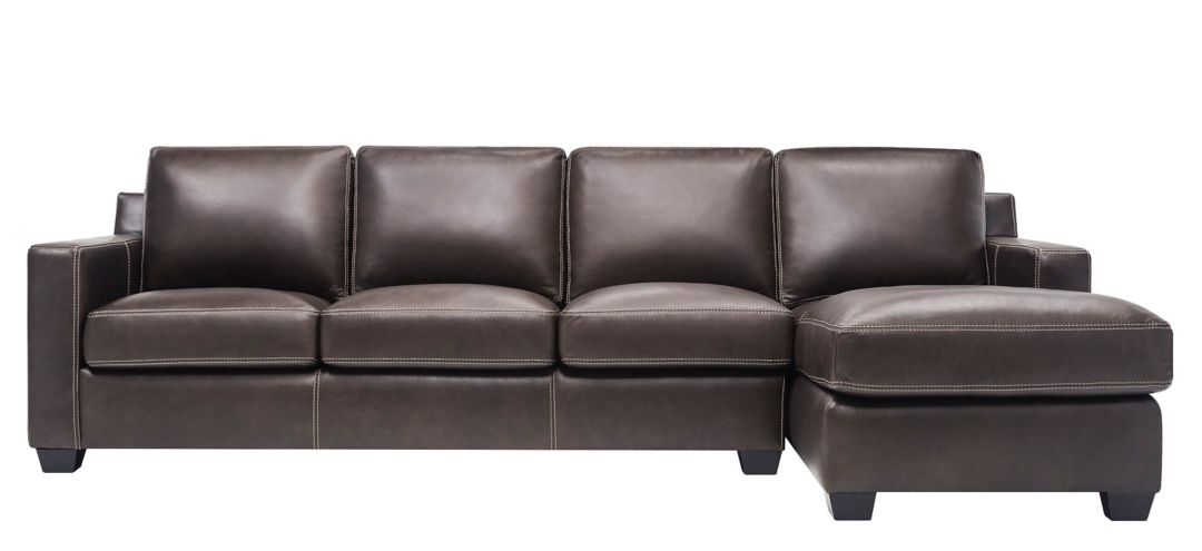 Anaheim Leather 2-pc. Sectional