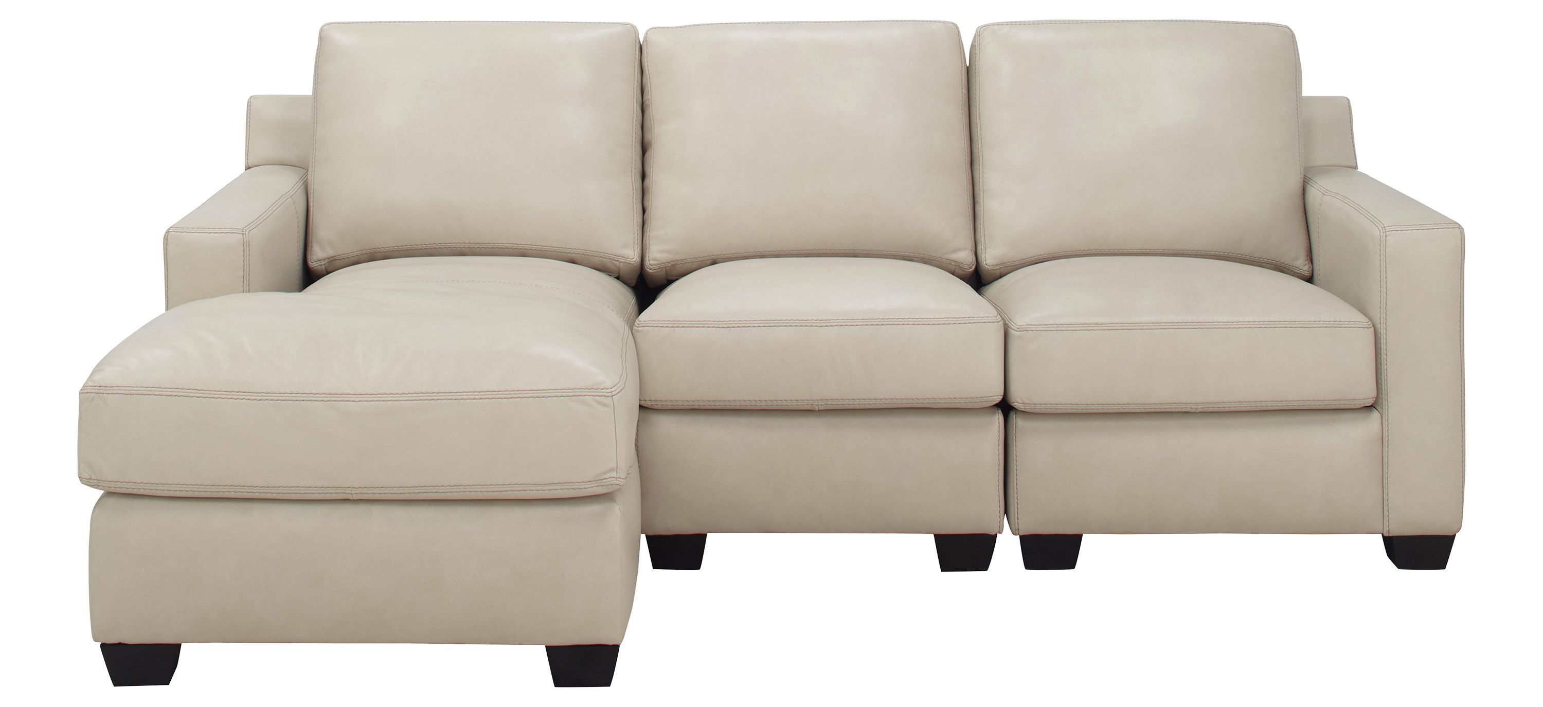 Anaheim Leather 3-pc. Sectional
