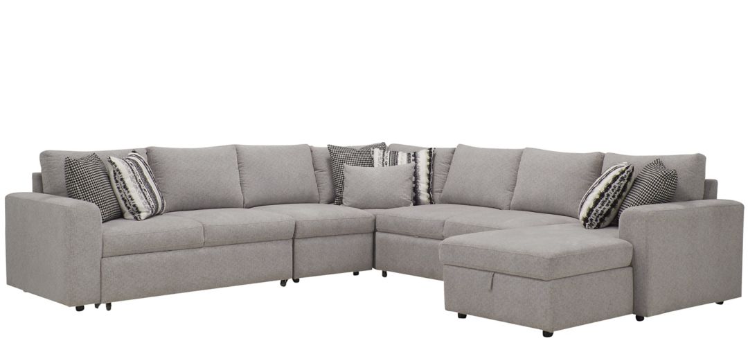 Barry 5-pc. Sectional w/ Pop-Up Sleeper