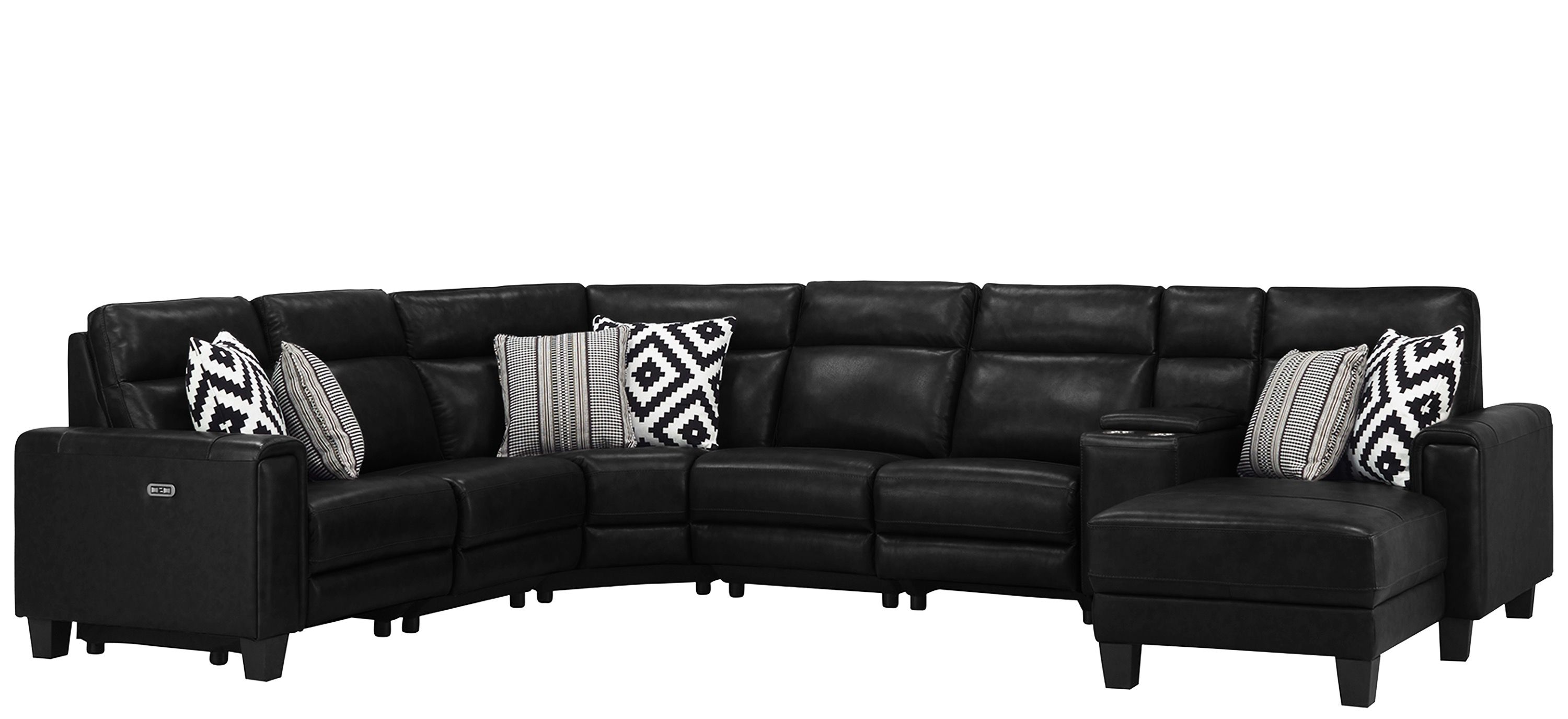 Ace 7-pc. Power Sectional