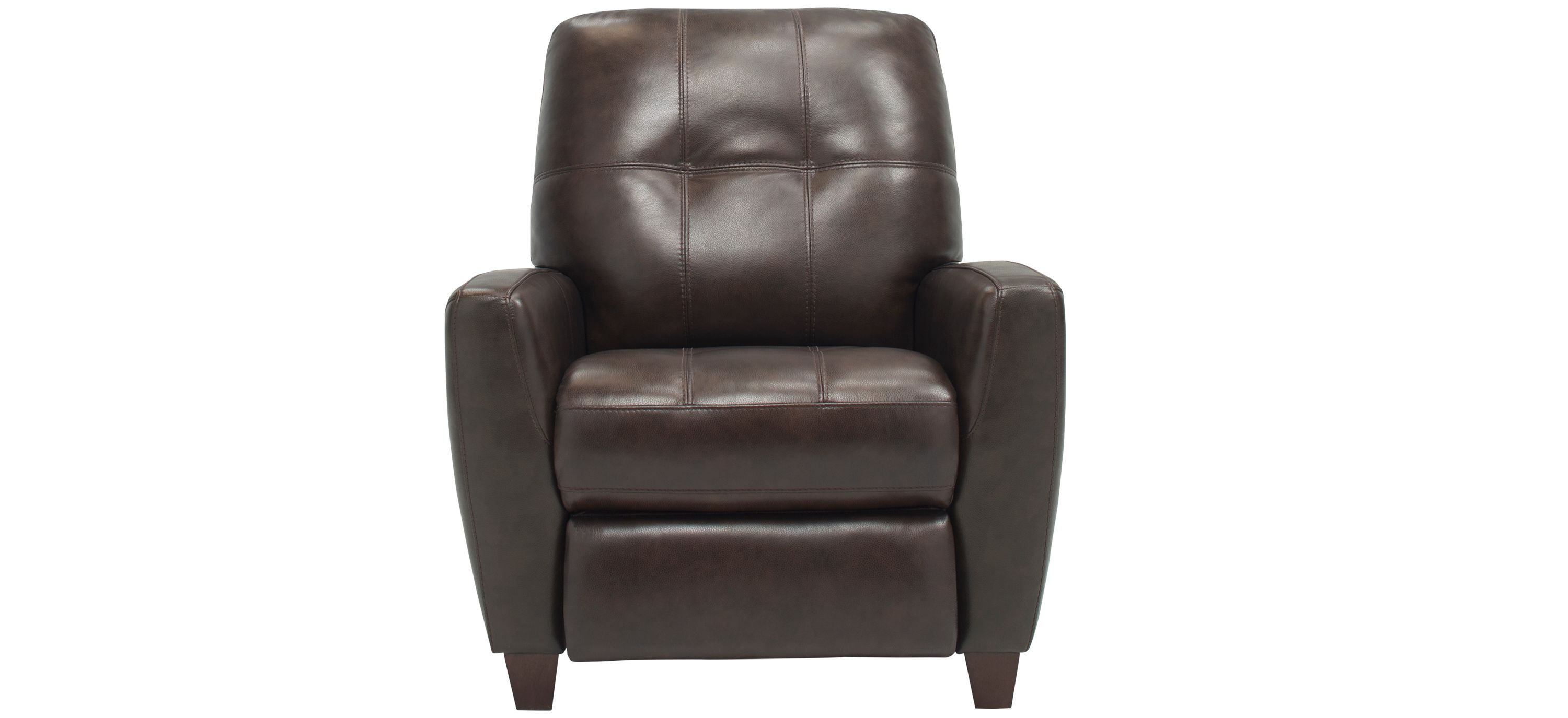 Gino Leather Pushback Recliner