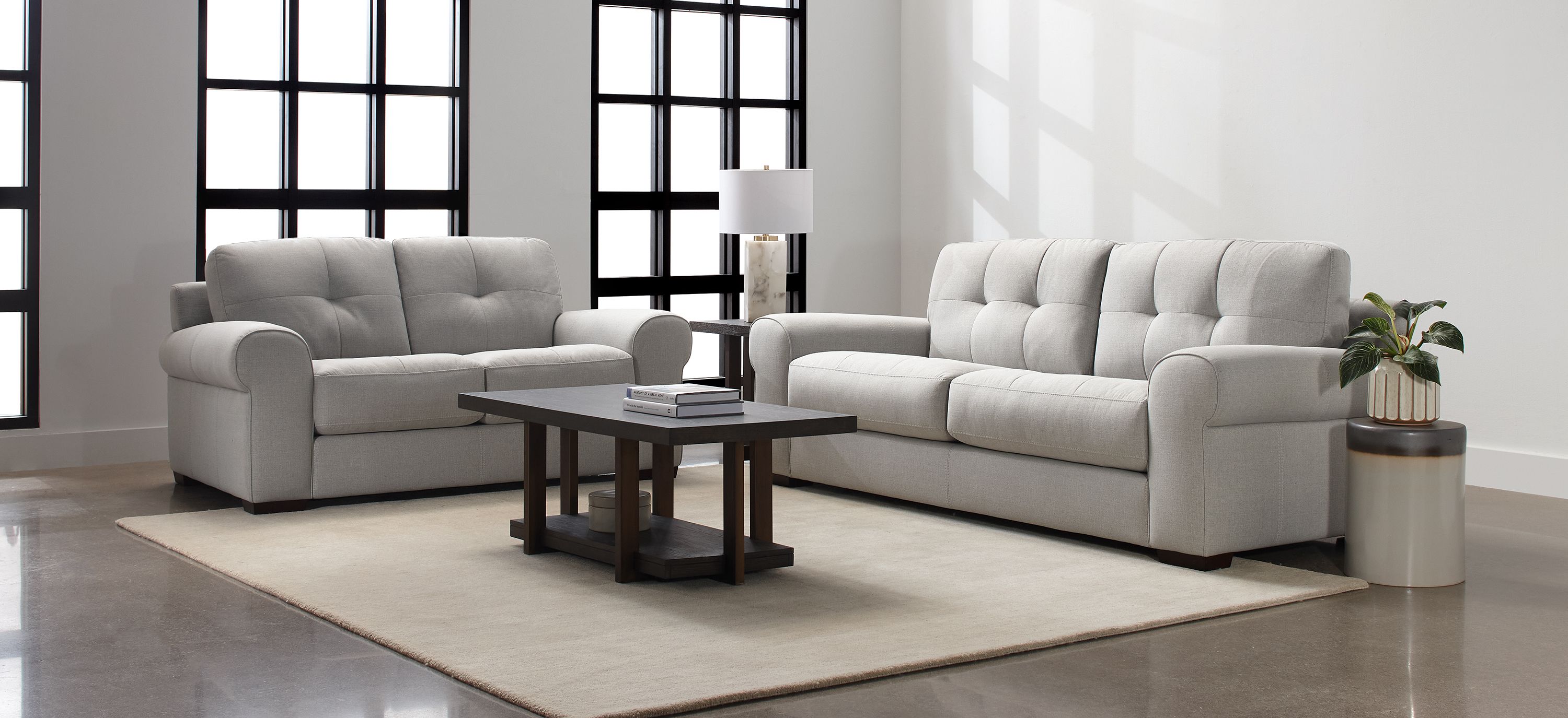 Broderick 2-pc. Sofa and Loveseat