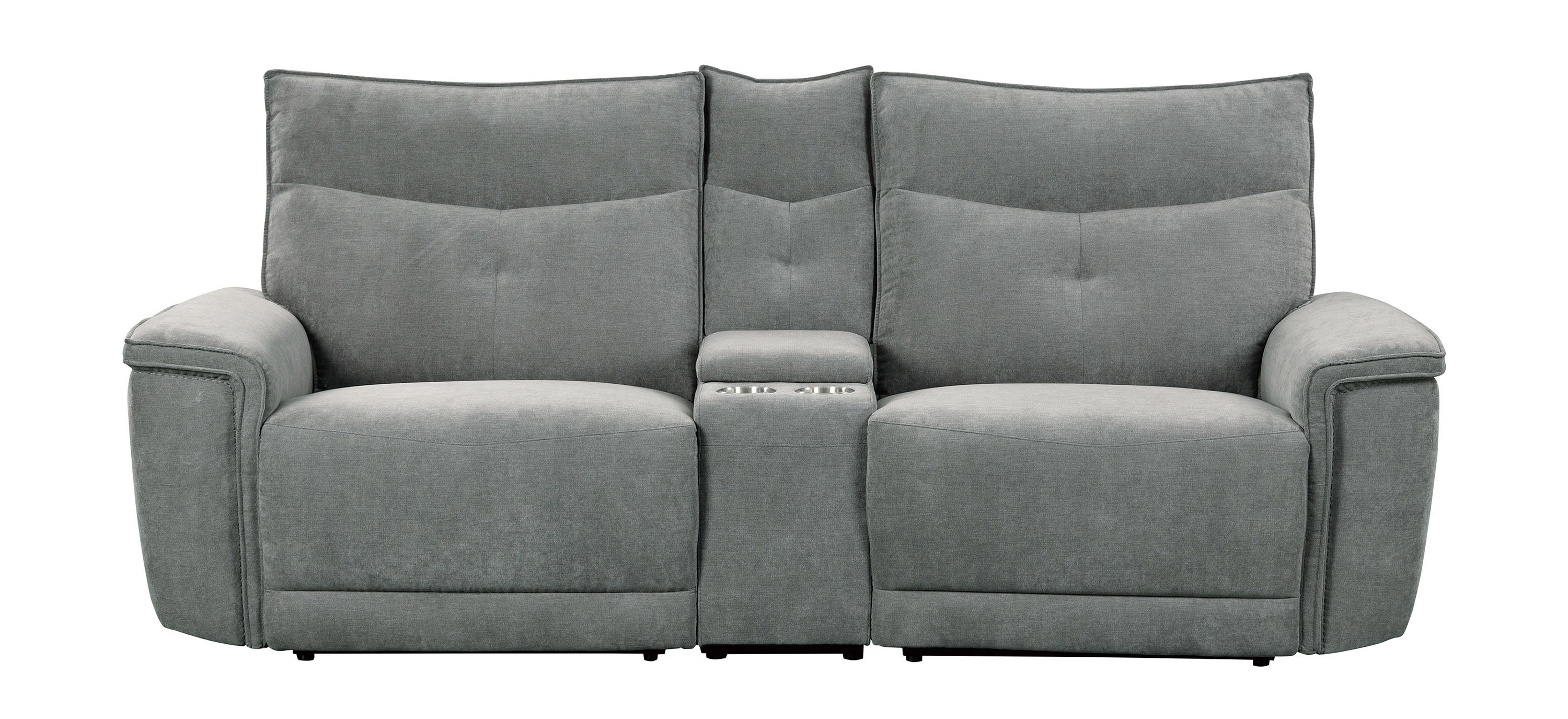 Graceland 3-Pc. Sectional Sofa with Cupholders