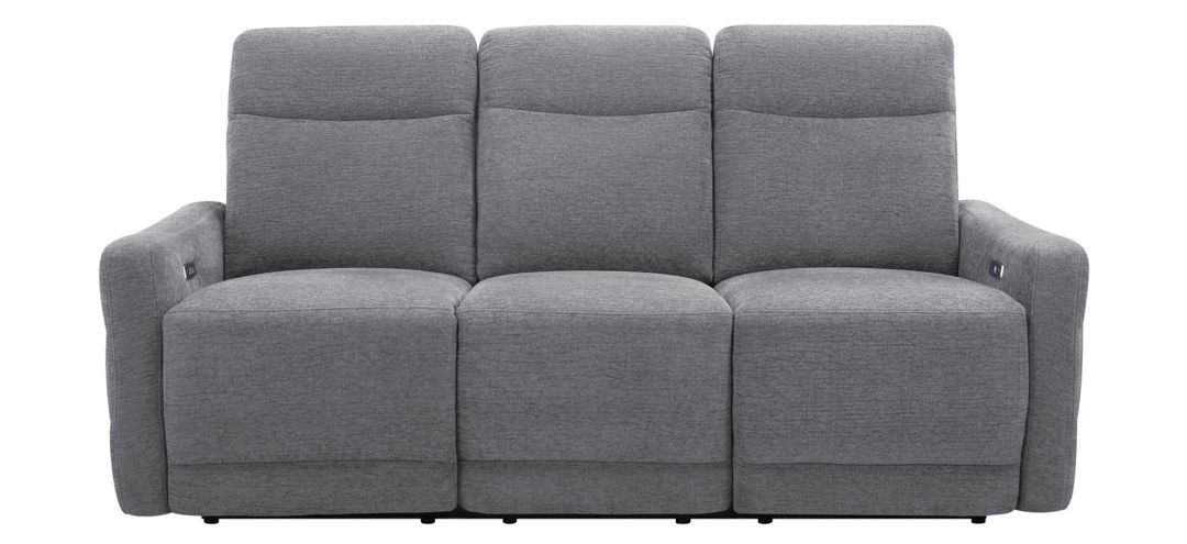 Yardley Chenille Power Sofa with Power Headrest and Lay Flat